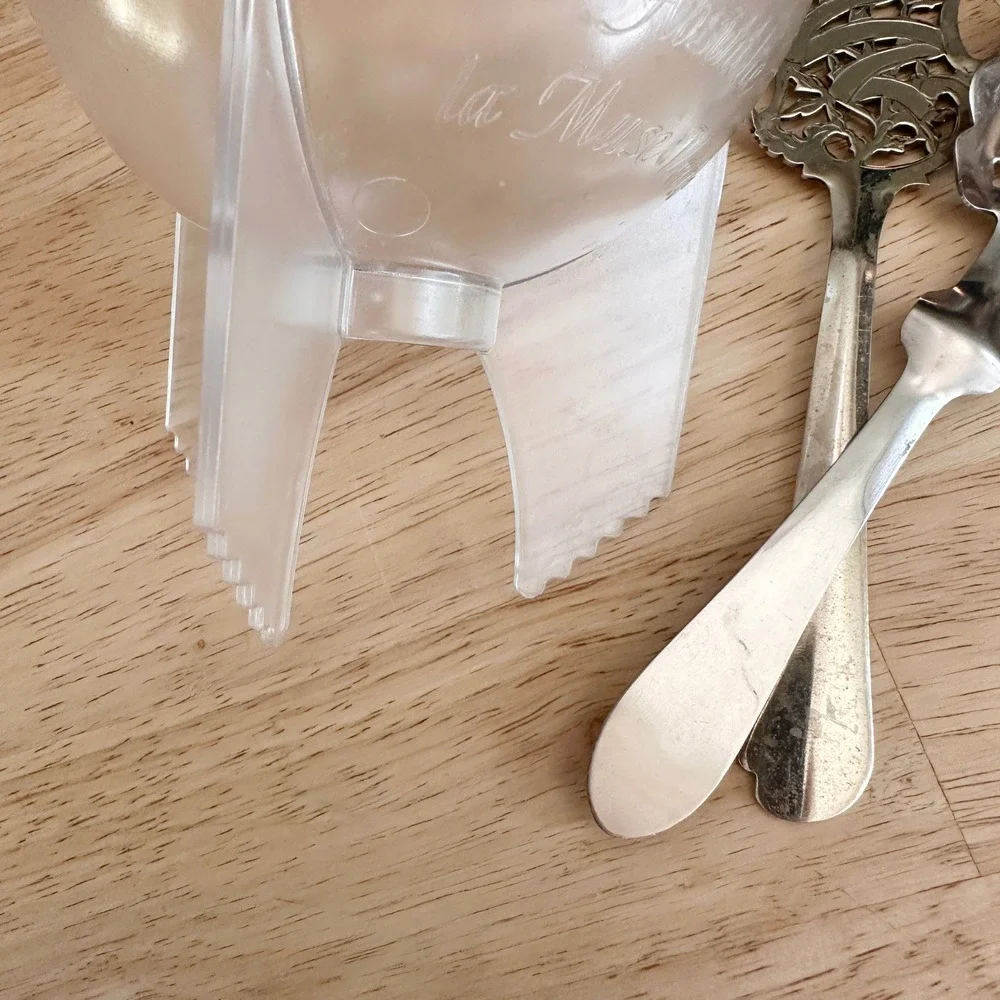Absinthe Spoon Set La Muse Verte Drip Cup French Man Art Nouveau Sugar Spoons